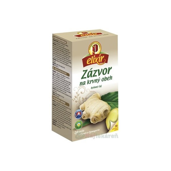 AGROKARPATY Zázvor krevní oběh 20x1,5 g