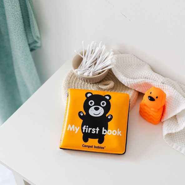 Canpol Babies měkká pískací knížka Sensory Toys