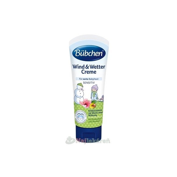 Bübchen ochranný krém proti větru a nepříznivému počasí 75 ml