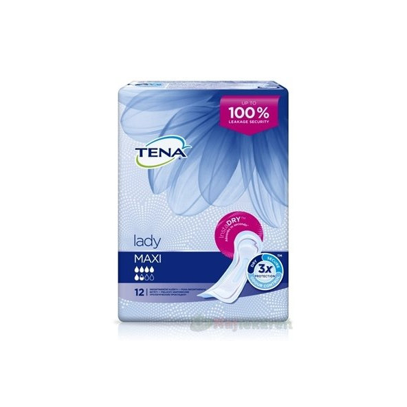 TENA Lady Maxi inkontinenční vložky 12 ks