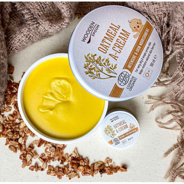 Wooden Spoon zklidňující krém z ovesných vloček 15 ml