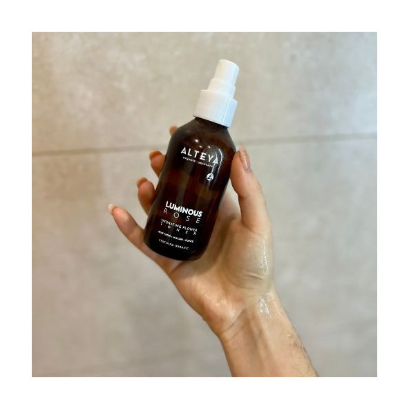 Alteya Organics Luminous Rose hydratační květové tonikum 120 ml