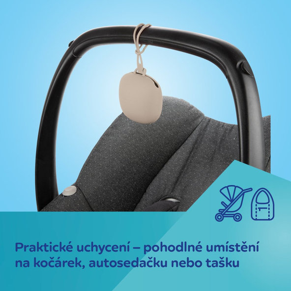 Canpol Babies silikonový obal na dudlík růžový