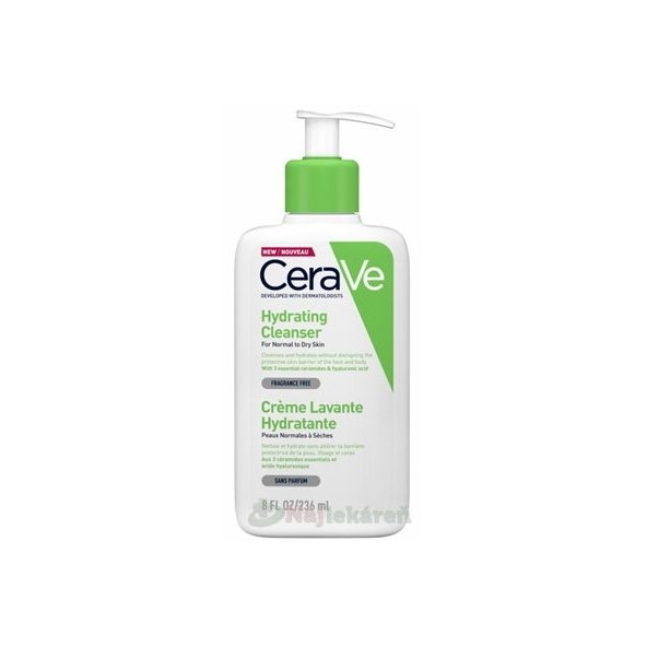 CeraVe hydratační čisticí emulze 236 ml
