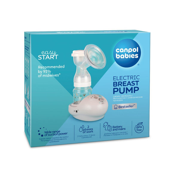 Canpol Babies odsávačka mateřského mléka elektrická EasyStart