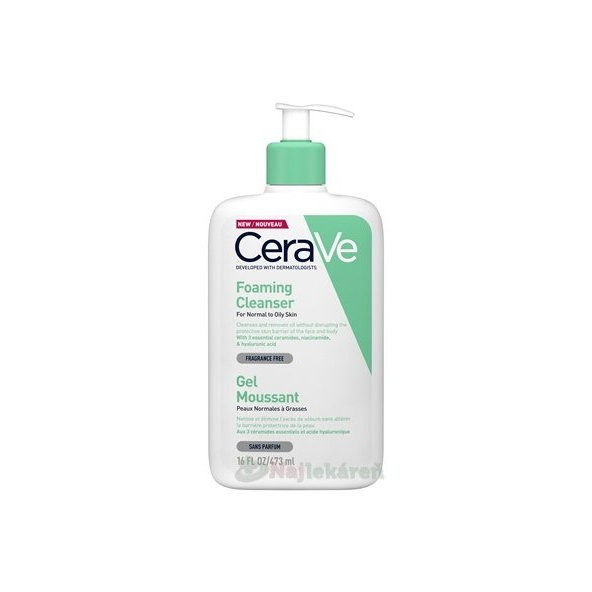 CeraVe čisticí pěnivý gel 473 ml