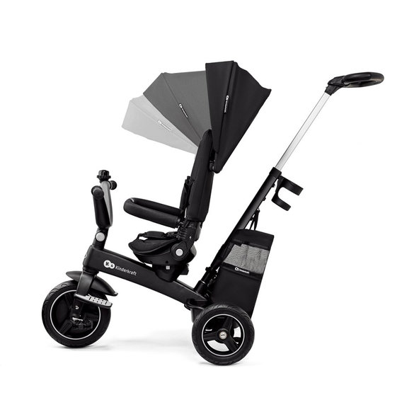 Kinderkraft Select trojkolka Easytwist Black Premium