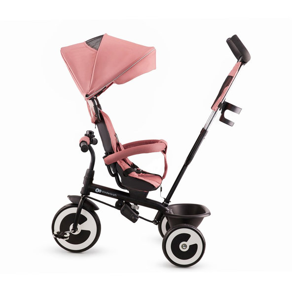 Kinderkraft trojkolka Aston Rose Pink