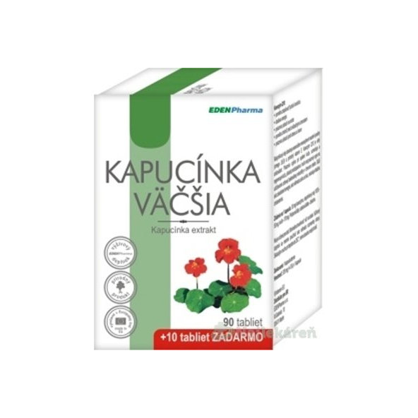 EDENPharma Lichořeřišnice větší 90 + 10 tablet zdarma
