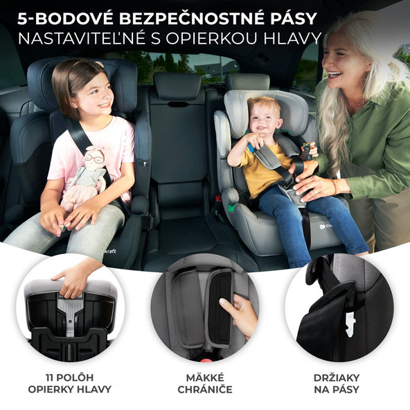 Kinderkraft autosedačka Comfort Up i-Size 76–150 cm Green