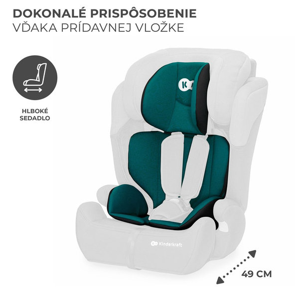 Kinderkraft autosedačka Comfort Up i-Size 76–150 cm Green