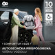 Kinderkraft autosedačka Comfort Up i-Size 76–150 cm Grey