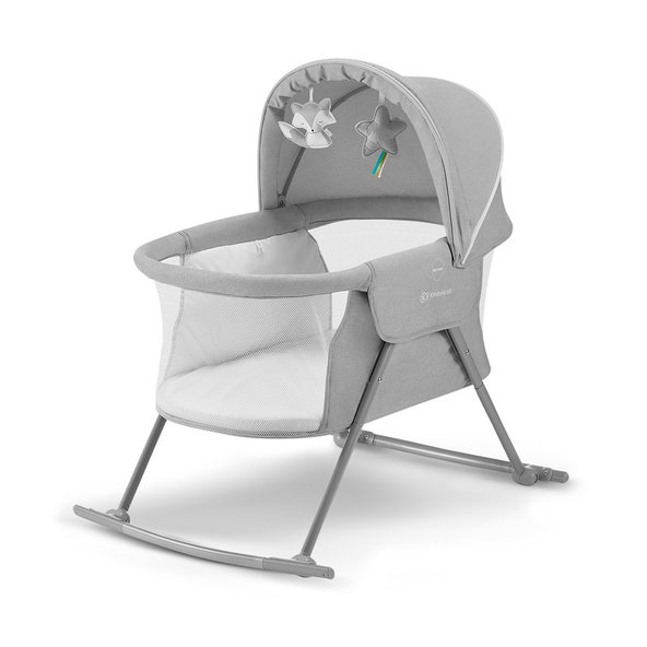 Kinderkraft detská postieľka 3v1 Lovi Gray