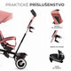 Kinderkraft trojkolka Aston Rose Pink