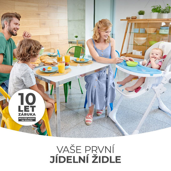 Kinderkraft jídelní židlička Yummy Multi