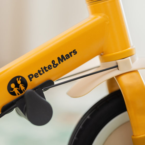 PETITE&MARS multifunkční tříkolka Turbo Intense Ochre 5v1