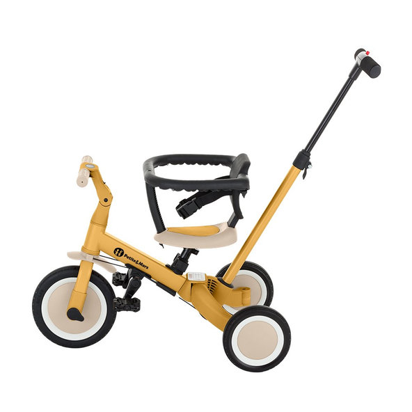 PETITE&MARS multifunkční tříkolka Turbo Intense Ochre 5v1