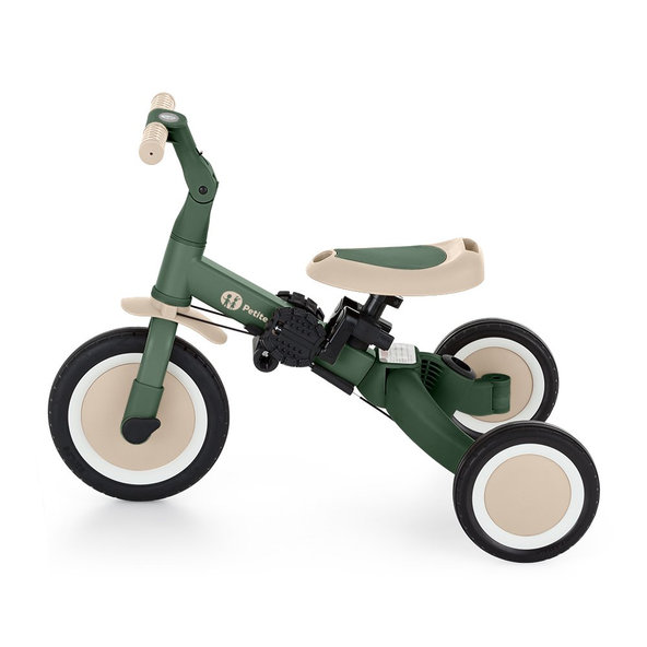 PETITE&MARS multifunkční tříkolka Turbo Misty Green 5v1