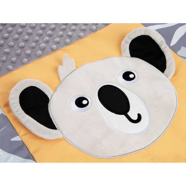 Canpol Babies edukační hrací podložka BabiesBoo 0 m+ 130 × 95 cm