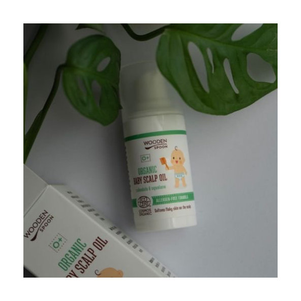 Wooden Spoon organický olej na pokožku hlavy 15 ml