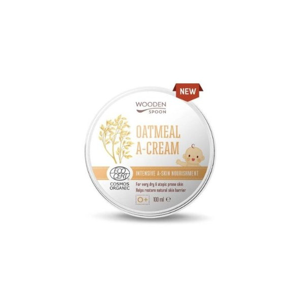 Wooden Spoon zklidňující krém z ovesných vloček 15 ml