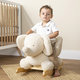 NATTOU Houpačka Teddy plyš sloník ecru 10 m+