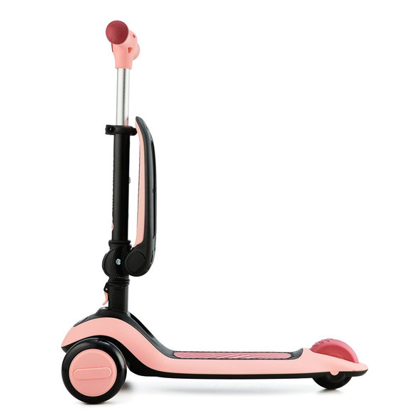Kinderkraft 2v1 odrážadlo a kolobežka Halley Rose Pink