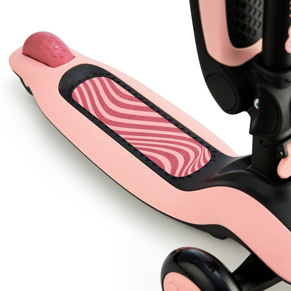 Kinderkraft 2v1 odrážadlo a kolobežka Halley Rose Pink