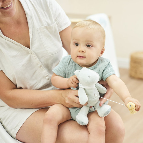 NATTOU Krokodýl plyšový hudební Romeo 23 cm