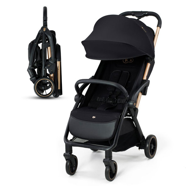 Kinderkraft športový kočík Apino Raven Black