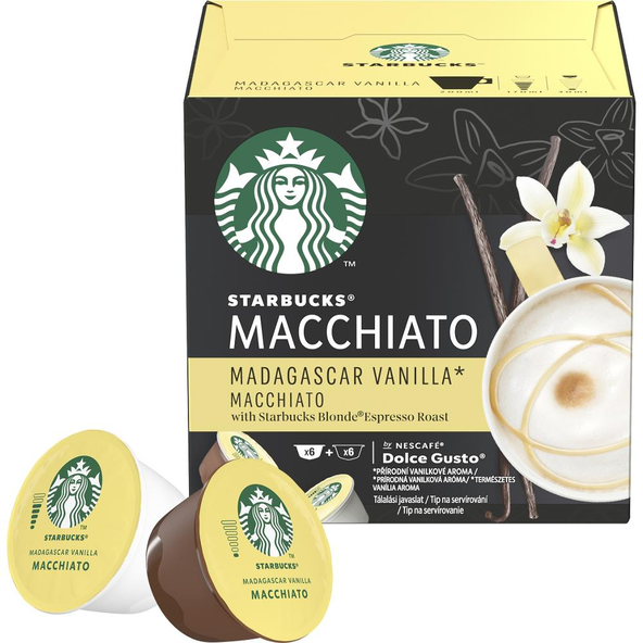 STARBUCKS Dolce Gusto Vanilla Latte Macchiato 12 kapsúl