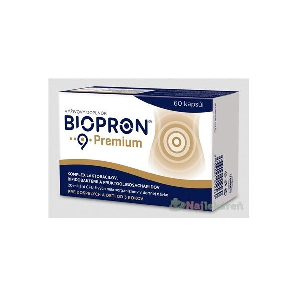 Biopron 9 Premium probiotikum 60 kapslí
