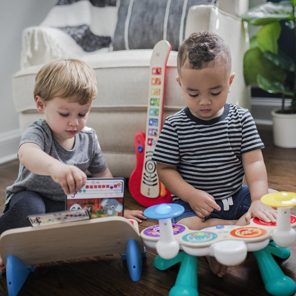 Baby Einstein Together in Tune Drums™ Magic Touch™ HAPE bubny 12 m+