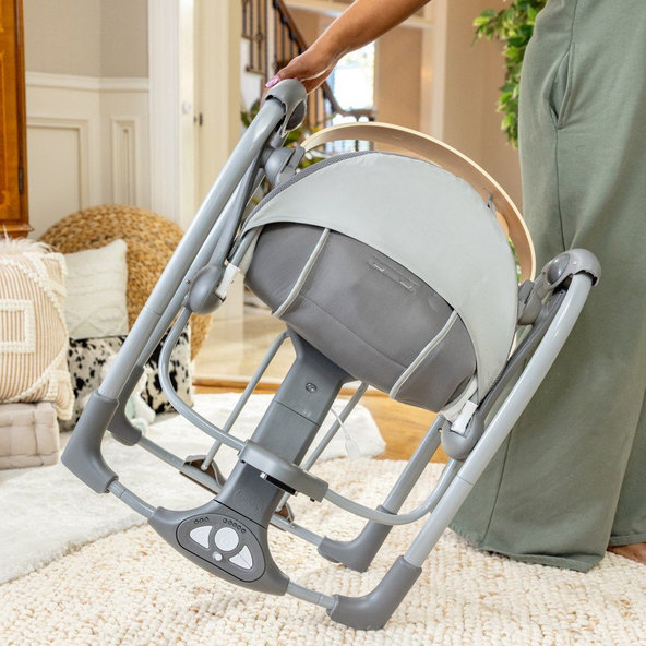 Ingenuity houpačka s vibrací a melodií Chic Boutique 0 m+ do 9 kg