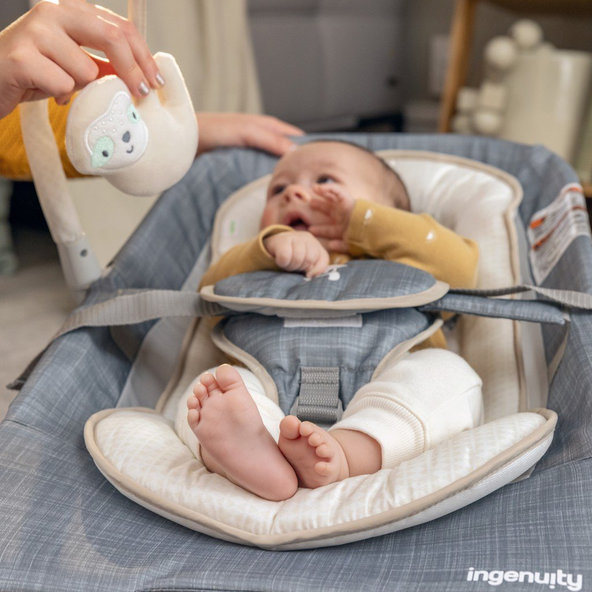 Ingenuity lehátko Happy Belly™ Rock-to-Bounce Parker™ 0 m+ do 9 kg