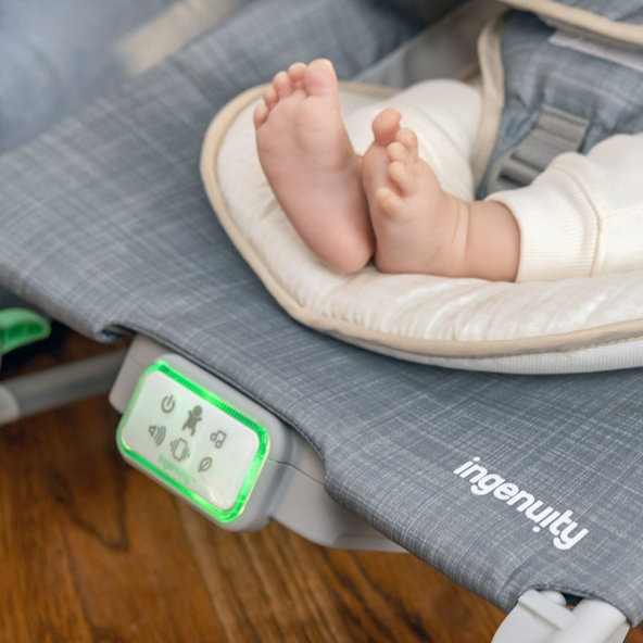 Ingenuity lehátko Happy Belly™ Rock-to-Bounce Parker™ 0 m+ do 9 kg