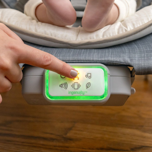 Ingenuity lehátko Happy Belly™ Rock-to-Bounce Parker™ 0 m+ do 9 kg