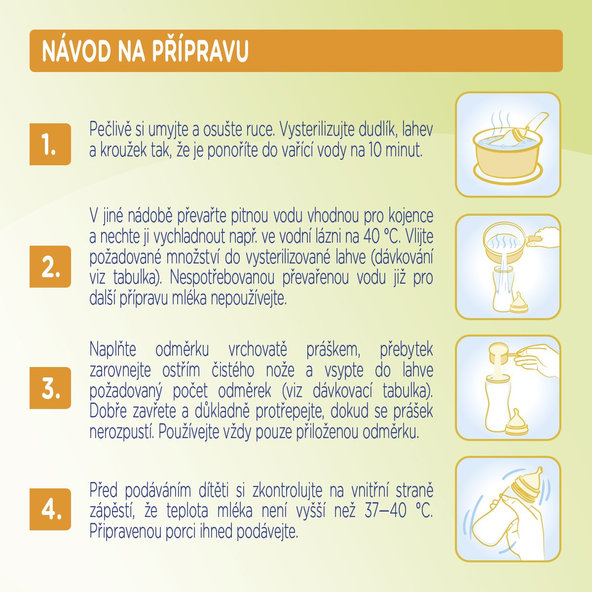 Sunar Sensitive 1 počáteční kojenecké mléko 0m+ 500 g