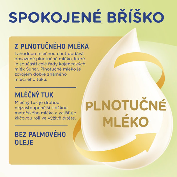 Sunar Sensitive 2 následné kojenecké mléko 6m+ 500 g