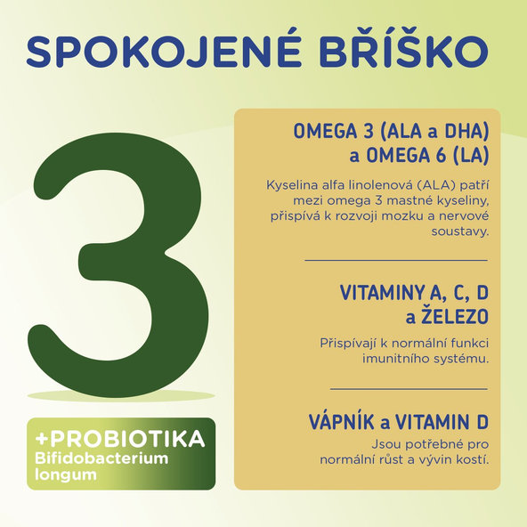 Sunar Sensitive 3 kojenecké mléko 12m+ 500 g