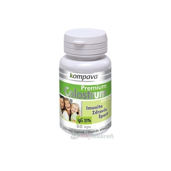 kompava Premium Colostrum 60 kapslí
