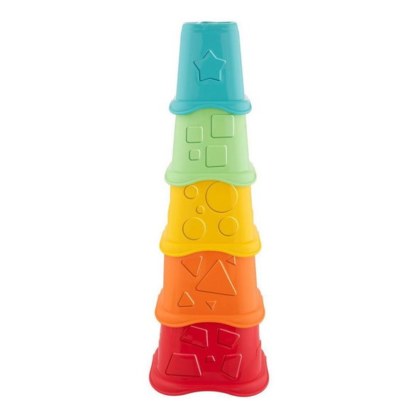 Chicco stohovací pohárky Eco+ barevné 6 m+