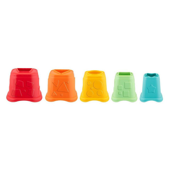 Chicco stohovací pohárky Eco+ barevné 6 m+