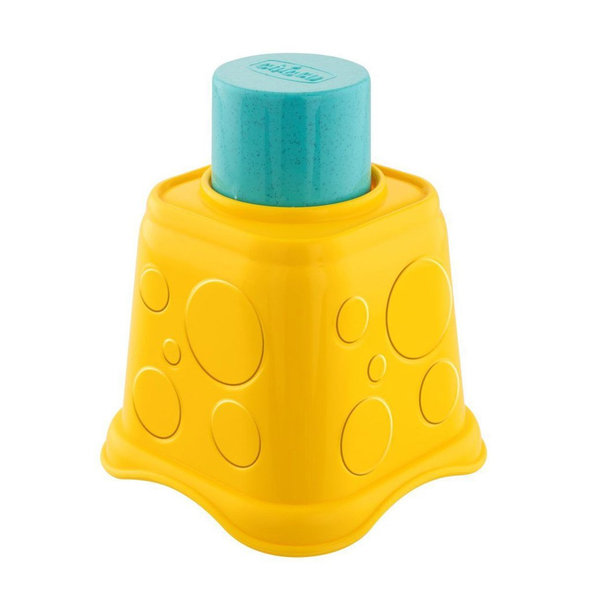 Chicco stohovací pohárky Eco+ barevné 6 m+