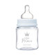 Canpol Babies láhev se širokým hrdlem Royal Baby modrá 120 ml