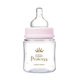 Canpol Babies láhev se širokým hrdlem Royal Baby růžová 120 ml