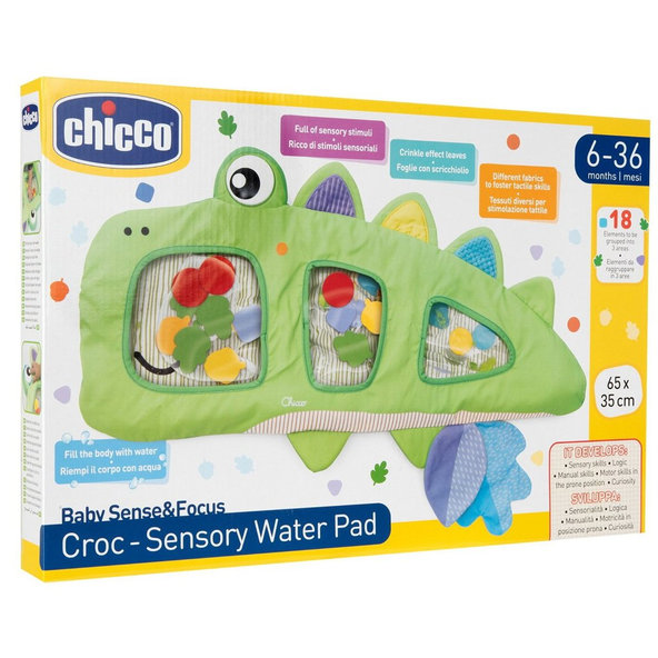 Chicco vodní senzorická podložka na hraní Krokodýl 6 m+