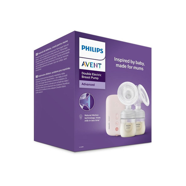 Philips AVENT elektrická odsávačka mateřského mléka DUO SCF397/31