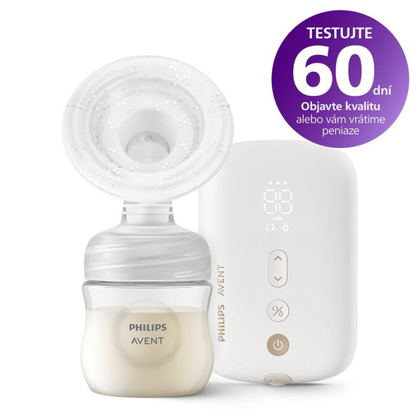 Philips AVENT elektrická odsávačka mateřského mléka nabíjecí SCF396/31