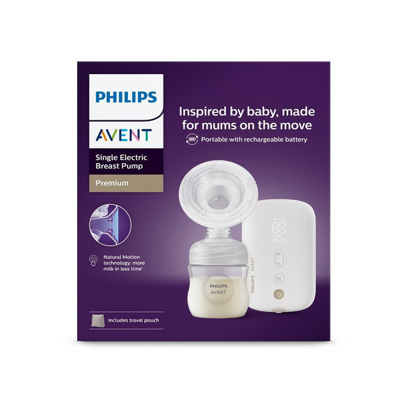 Philips AVENT elektrická odsávačka mateřského mléka nabíjecí SCF396/31